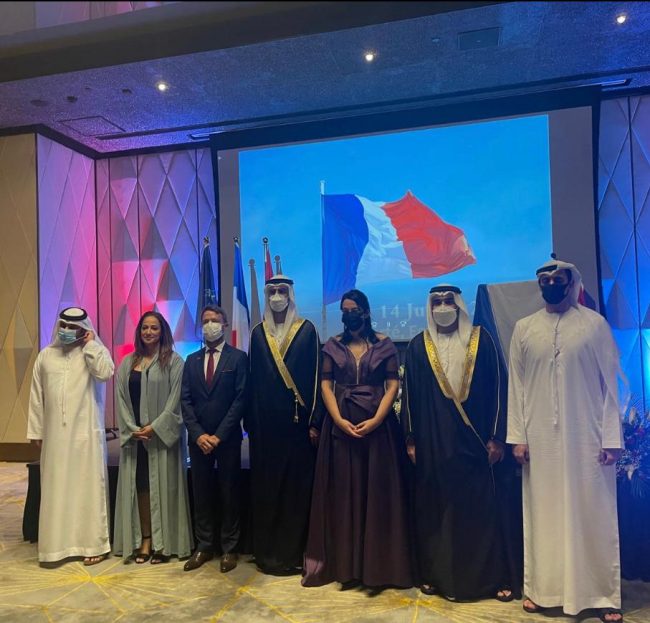 cérémonie 14 juillet EAU